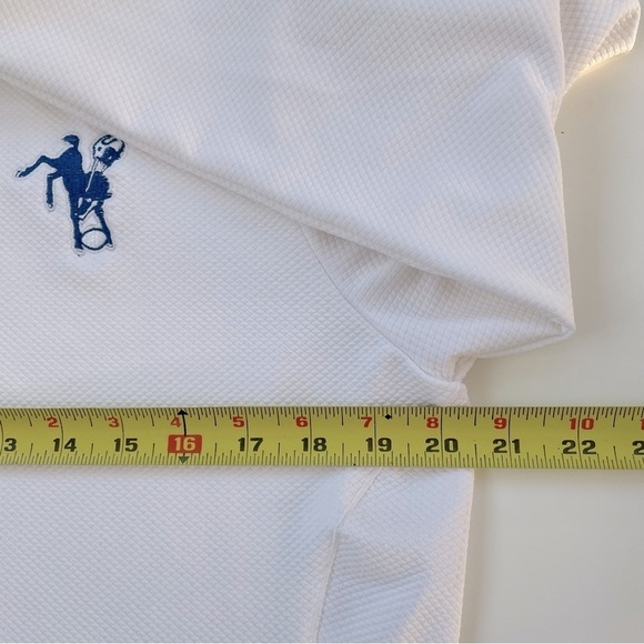 Nike Women's Golf White Dri-fit Dry UV 1/2-Zip Cover-Up Indianapolis Colts Large - Picture 8 of 9